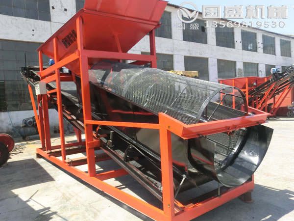 石子滾筒篩選機(jī) 石子滾筒篩選機(jī)